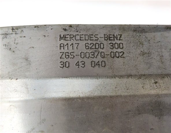 Thumbnail 4: 13-19 MERCEDES B CLA C117 W246 FRONT BUMPER REINFORCEMENT IMPACT BAR w/BRACKETS