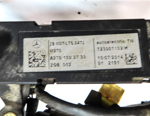 Thumbnail 11: 2014 MERCEDES CLA250 (C117) 2.0L (M270) ENGINE MOTOR WIRE WIRING HARNESS LOOM