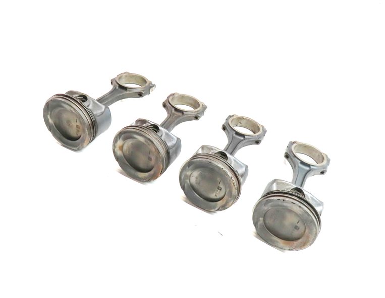 2014-2020 MERCEDES CLA250 (C117) 2.0L M270 TURBO ENGINE PISTON w/ ROD SET-4