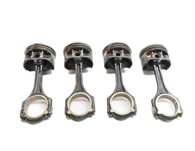 Thumbnail 5: 2014-2020 MERCEDES CLA250 (C117) 2.0L M270 TURBO ENGINE PISTON w/ ROD SET-4