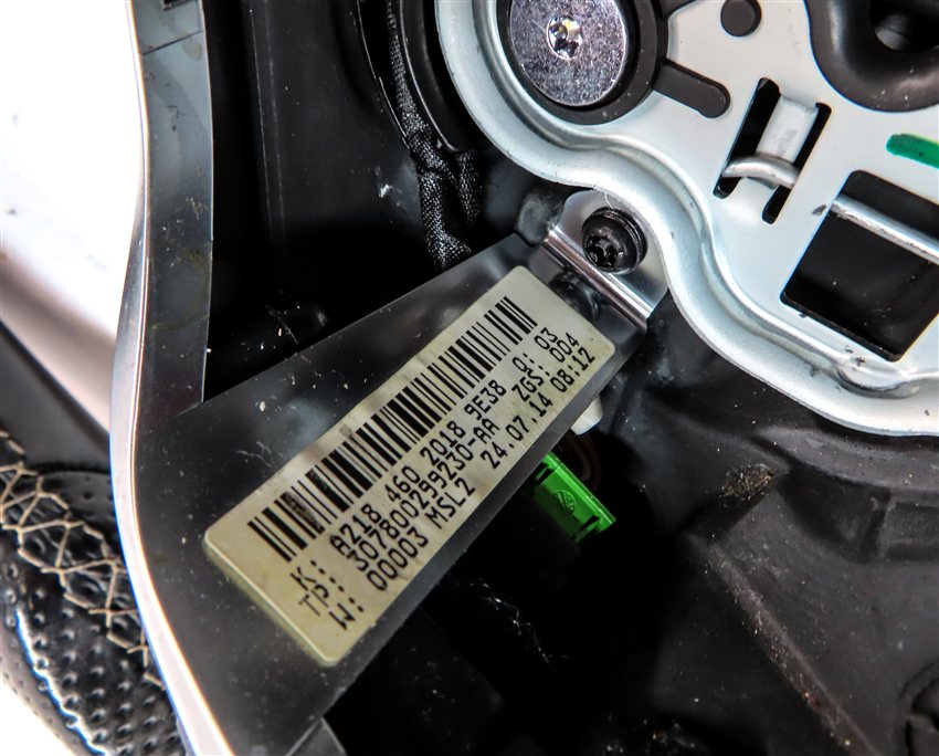 Thumbnail 11: MERCEDES 14 CLA250 15-17 B250E B ELECTRIC (C117) 3 SPOKE STEERING WHEEL (BLACK)