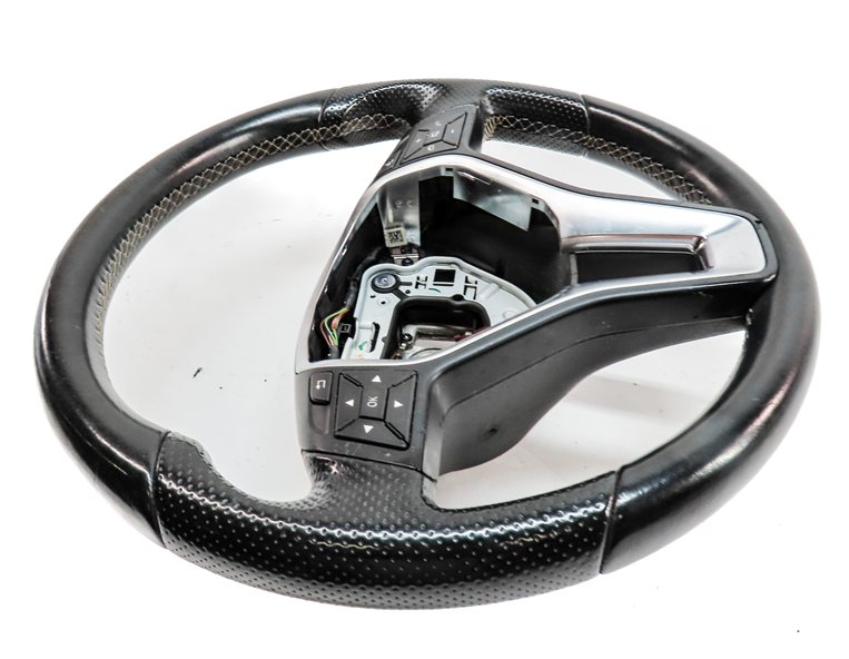 Thumbnail 2: MERCEDES 14 CLA250 15-17 B250E B ELECTRIC (C117) 3 SPOKE STEERING WHEEL (BLACK)