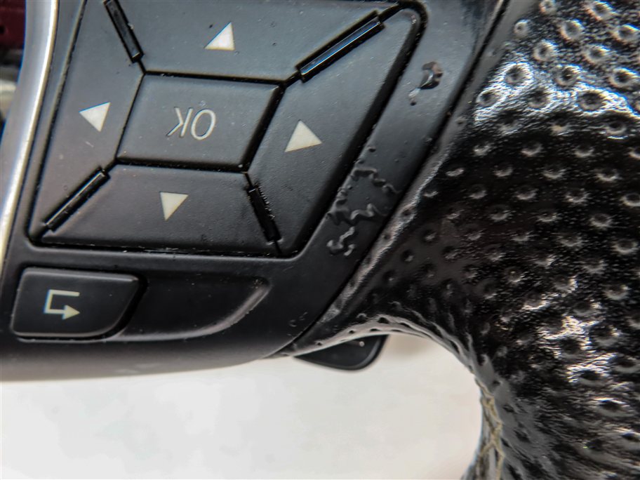 Thumbnail 8: MERCEDES 14 CLA250 15-17 B250E B ELECTRIC (C117) 3 SPOKE STEERING WHEEL (BLACK)