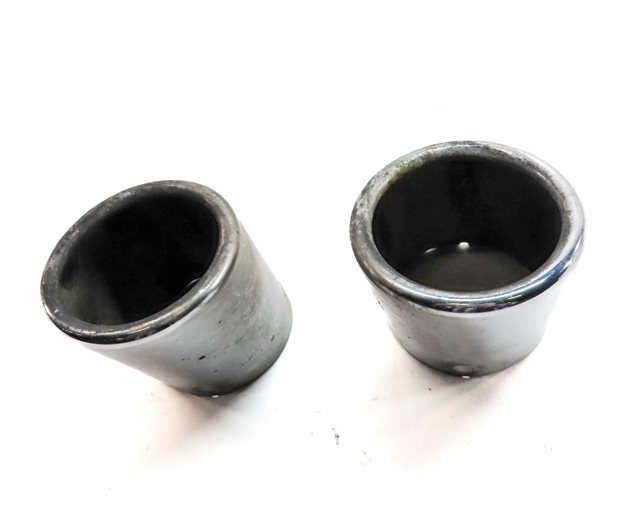Thumbnail 2: 15-17 BMW X3 F25 REAR EXHAUST MUFFLER PIPE TIP TRIM SET/2 (CHROME)