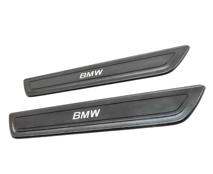 Thumbnail 2: 2017 BMW X3 (F25) FRONT LEFT & RIGHT DOOR SILL TRIM SCUFF PLATE SET/2