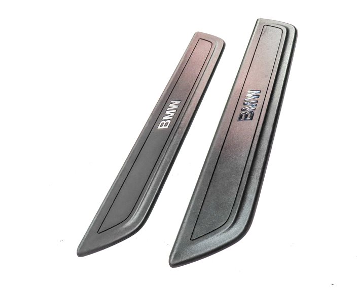 Thumbnail 4: 2017 BMW X3 (F25) FRONT LEFT & RIGHT DOOR SILL TRIM SCUFF PLATE SET/2