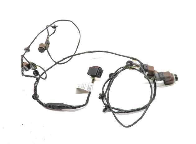 Thumbnail 2: 17 BMW X3 (F25) REAR PARK ASSIST PDC DISTANCE CONTROL WIRE SENSOR SET/4 (Black)