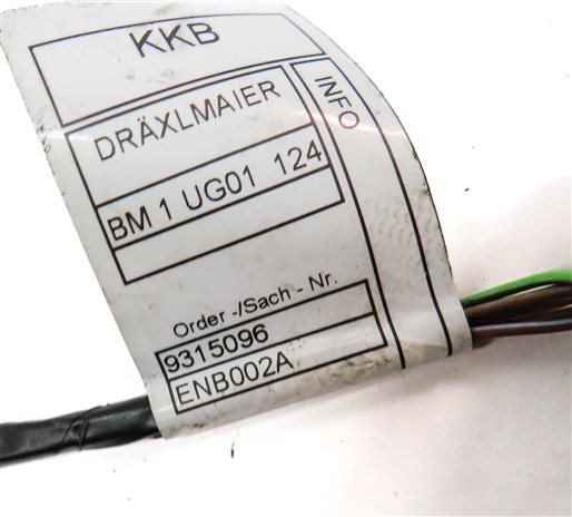 Thumbnail 5: 17 BMW X3 (F25) REAR PARK ASSIST PDC DISTANCE CONTROL WIRE SENSOR SET/4 (Black)