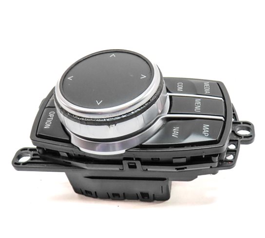 Thumbnail 3: 12-20 BMW 2 3 4 SERIES (F22 F30 F32 F34) STEREO NAVIGATION i-DRIVE SWITCH KNOB
