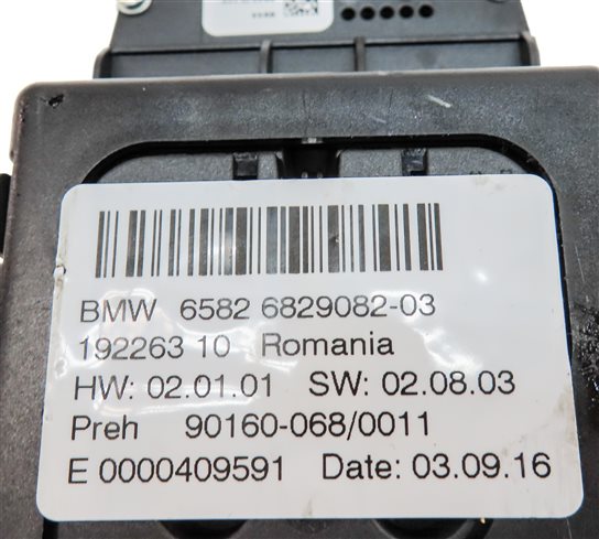 Thumbnail 6: 12-20 BMW 2 3 4 SERIES (F22 F30 F32 F34) STEREO NAVIGATION i-DRIVE SWITCH KNOB