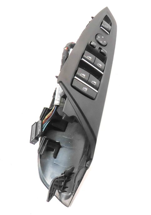 Thumbnail 2: 2012-2019 BMW 3 4 M3 X3 X4 SERIES FRONT LEFT DRIVER WINDOW SWITCH P-FOLD (BLACK)