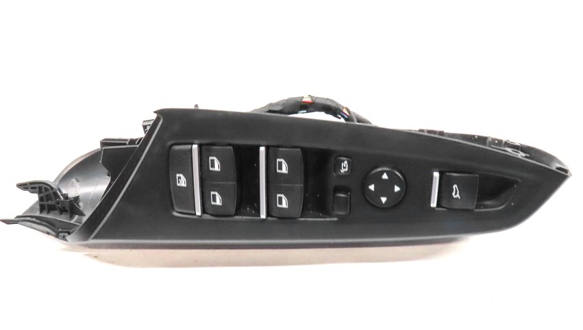 Thumbnail 3: 2012-2019 BMW 3 4 M3 X3 X4 SERIES FRONT LEFT DRIVER WINDOW SWITCH P-FOLD (BLACK)