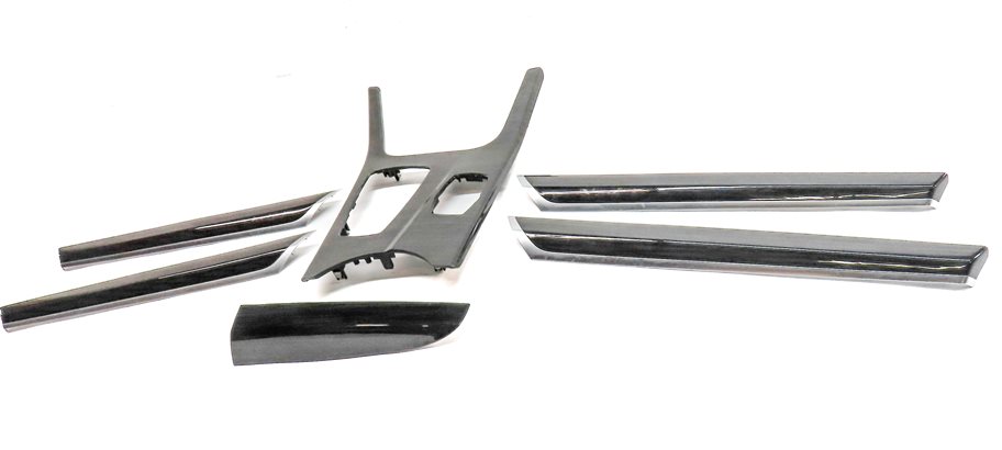 Thumbnail 2: 2017 BMW X3 (F25) INTERIOR DASH CENTER CONSOLE DOOR TRIM SET/6 (Fineline)