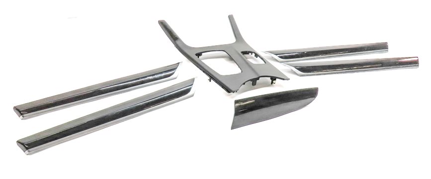 Thumbnail 3: 2017 BMW X3 (F25) INTERIOR DASH CENTER CONSOLE DOOR TRIM SET/6 (Fineline)