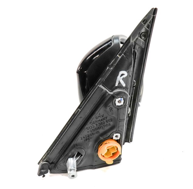 Thumbnail 3: 17 BMW X3 F25 FRONT RIGHT PASSENGER DOOR MIRROR w/PFOLD HEAT MEM AUTODIM (Black)
