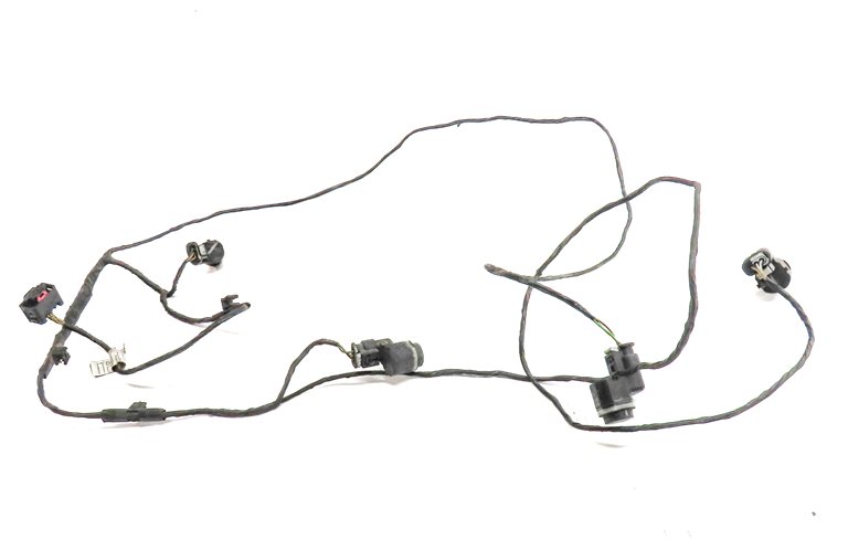 Thumbnail 3: 2012 BMW X5 (E70) REAR PARK ASSIST PDC DISTANCE CONTROL WIRE SENSOR SET/4 (Gray)