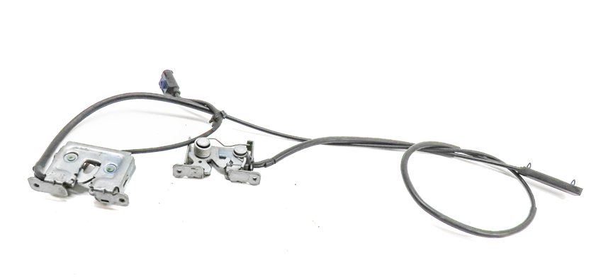 2012 BMW X5 (E70) FRONT HOOD BONNET LID SAFETY LATCH CABLE SET/2