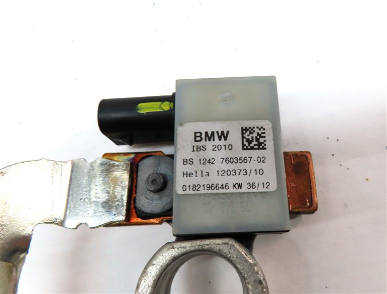 Thumbnail 6: 2012 BMW X5 (E70) 3.0L DIESEL (M57Y) ENGINE NEGATIVE BATTERY TERMINAL CABLE