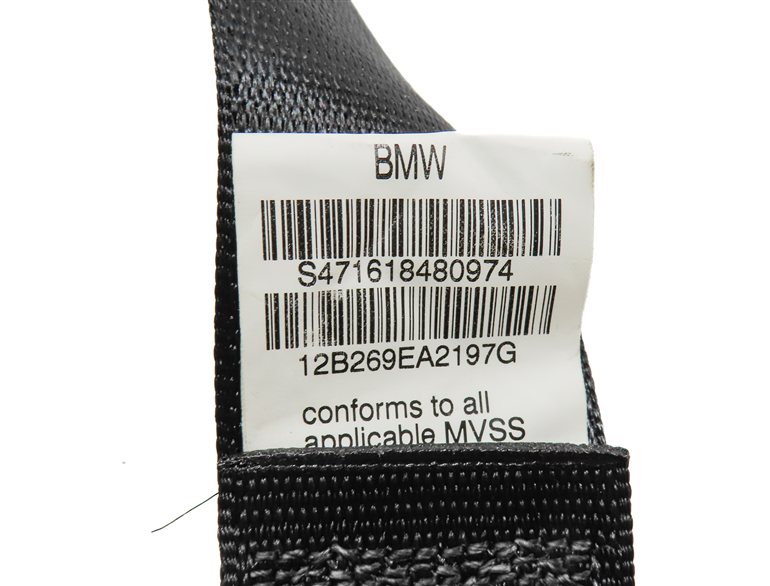 Thumbnail 6: 2012 BMW X5 (E70) REAR 2ND ROW RIGHT SEAT SEATBELT BELT RETRACTOR (Black)
