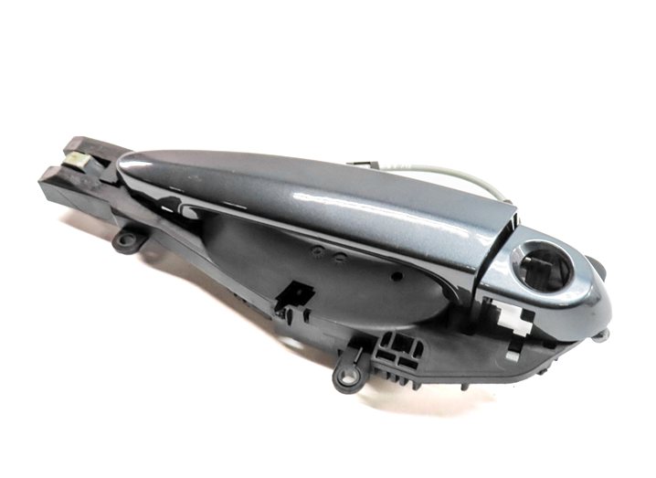 08-14 BMW X5 X5M X6 X6M (E70 E71) FRONT LEFT DRIVER COMFORT DOOR HANDLE (Gray)