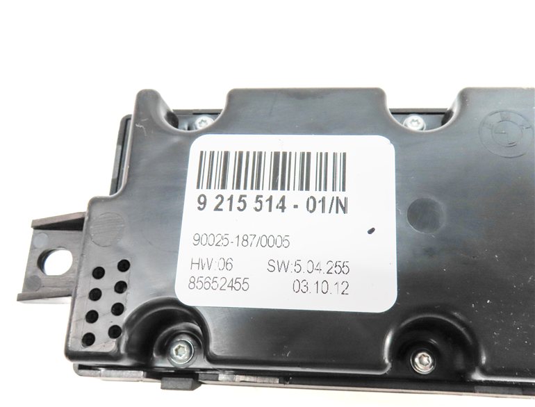 Thumbnail 7: 2007-2013 BMW X5 (E70) REAR CONSOLE HEATER A/C CLIMATE TEMPERATURE CONTROL PANEL