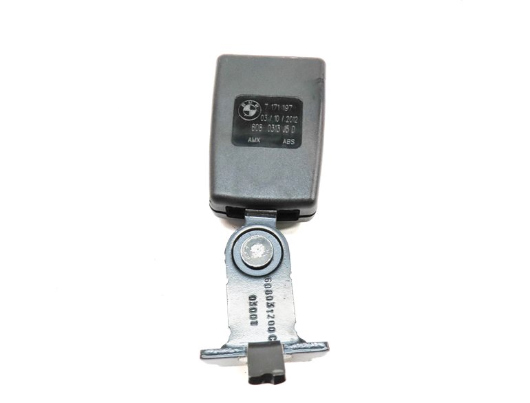 Thumbnail 3: 12 BMW X5 E70 REAR 2ND ROW LEFT CENTER RIGHT SEAT SEATBELT BUCKLE RECEIVER SET/3