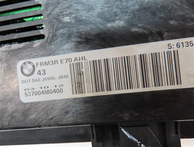 Thumbnail 3: 07-14 BMW X5 X5M X6 X6M (E70 E71) FRM3 FRM III AHL BCM BODY LIGHT CONTROL MODULE