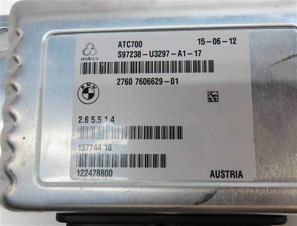 Thumbnail 3: 2007-2014 BMW X5 X5M X6 X6M - (E70 / E71) ATC700 TRANSFER CASE CONTROL MODULE