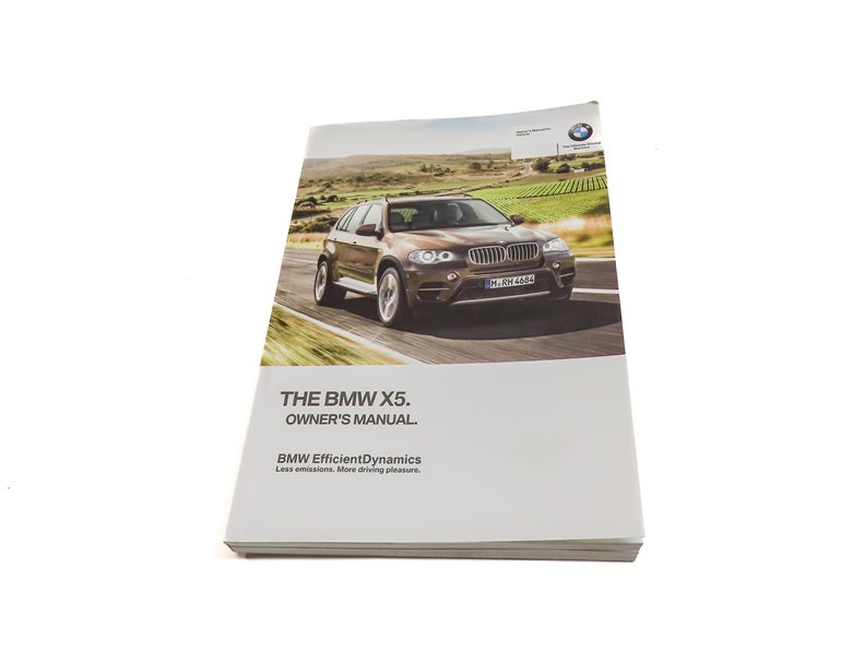 Thumbnail 8: 2012 BMW X5 (E70) 3.0L DIESEL (M57Y) ENGINE OWNERS MANUAL BOOKLET SET/7 w/ CASE