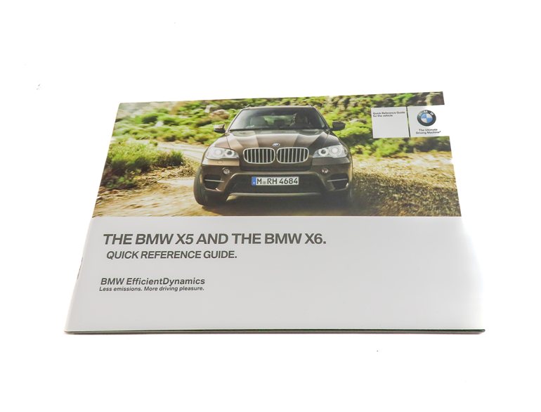 Thumbnail 9: 2012 BMW X5 (E70) 3.0L DIESEL (M57Y) ENGINE OWNERS MANUAL BOOKLET SET/7 w/ CASE