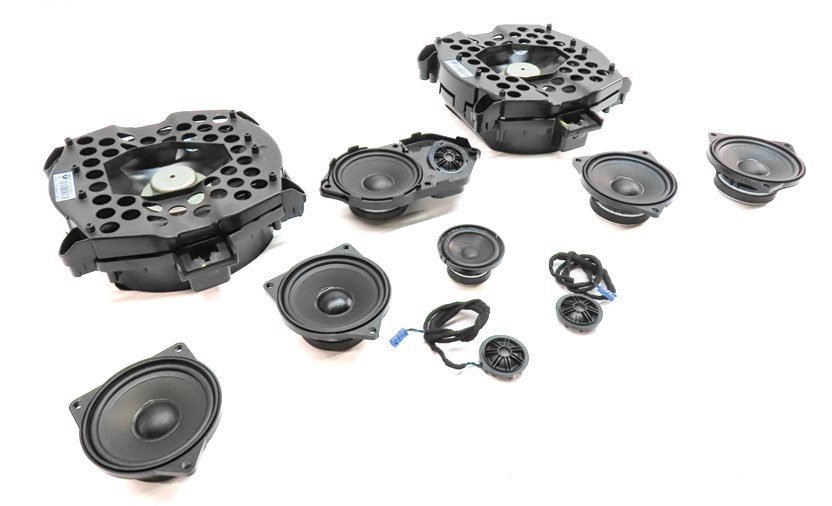 Thumbnail 2: 2012 BMW X5 (E70) RADIO STEREO AUDIO SOUND SYSTEM SPEAKER SET/11