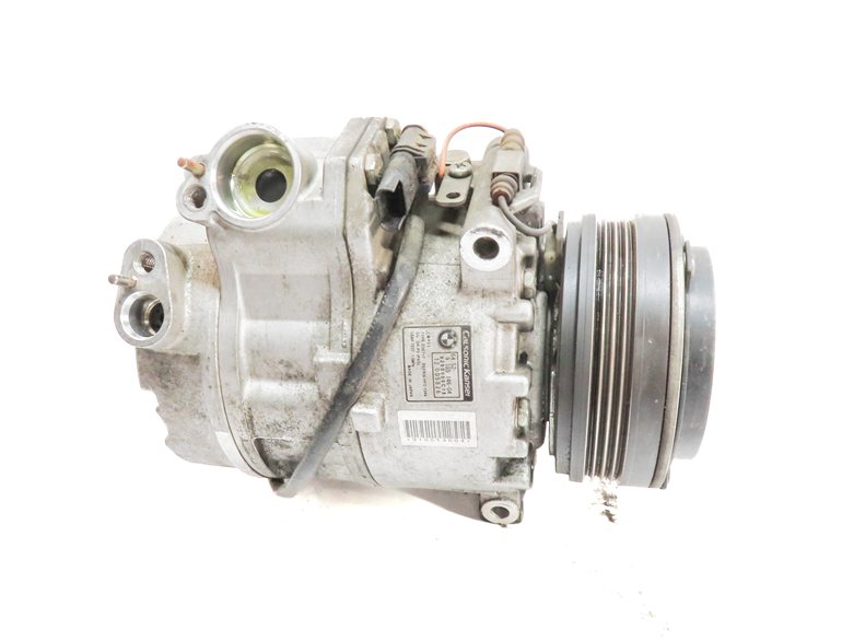 Thumbnail 5: 09-13 BMW X5 (E70) 3.0L M57 DIESEL ENGINE A/C AIR CONDITIONING COMPRESSOR PUMP