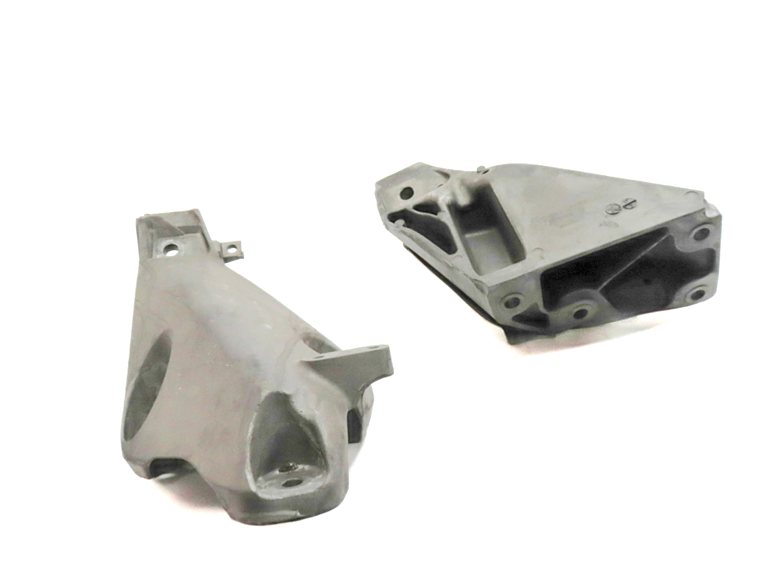 2012 BMW X5 (E70) 3.0L DIESEL (M57Y) ENGINE MOTOR MOUNT SUPPORT BRACKET SET/2