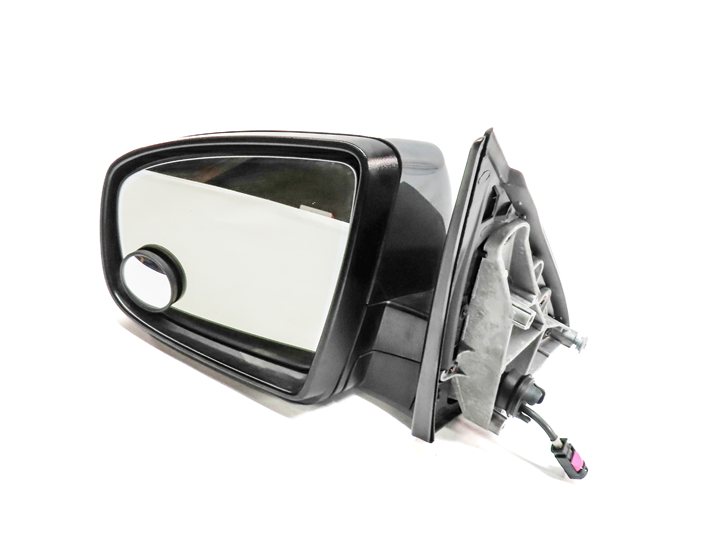 2010-2013 BMW X5 (E70) LEFT P-FOLD MEM AUTODIM CAMERA HEATED DOOR MIRROR (Gray)