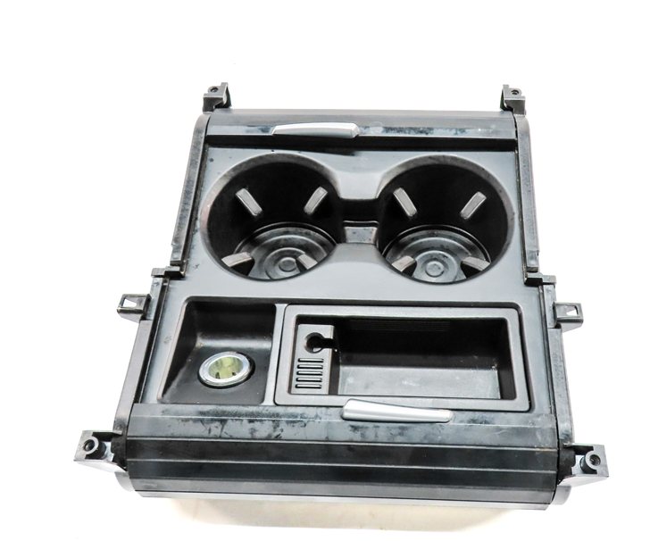 Thumbnail 9: 2012 BMW X5 (E70) FRONT CENTER CONSOLE DUAL CUPHOLDER w/ 12V POWER SOCKET OUTLET