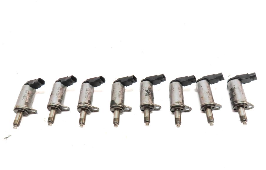 Thumbnail 6: 13 AUDI Q5 B8 8R 2.0L (CPMA) ENGINE CAM CAMSHAFT ADJUSTER TIMING SOLENOID SET/8