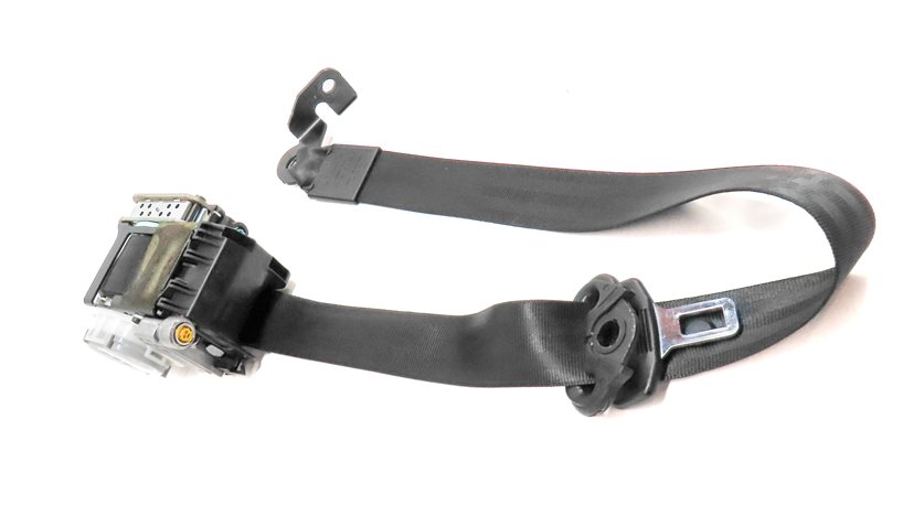 Thumbnail 3: 09-17 AUDI Q5 8R FRONT RIGHT PASSENGER SEAT SEATBELT RETRACTOR (Black)