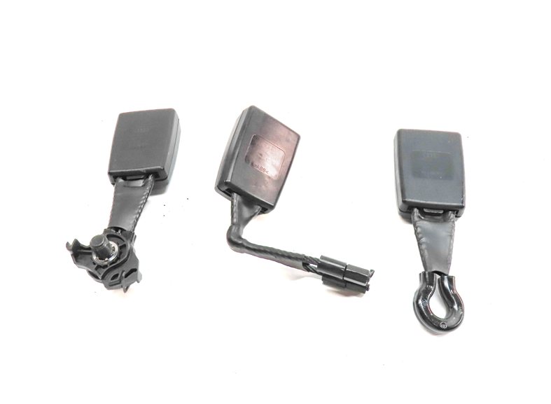Thumbnail 3: 2013 AUDI Q5 (B8 8R) REAR LEFT CENTER RIGHT SEAT SEATBELT BUCKLE RECEIVER SET/3