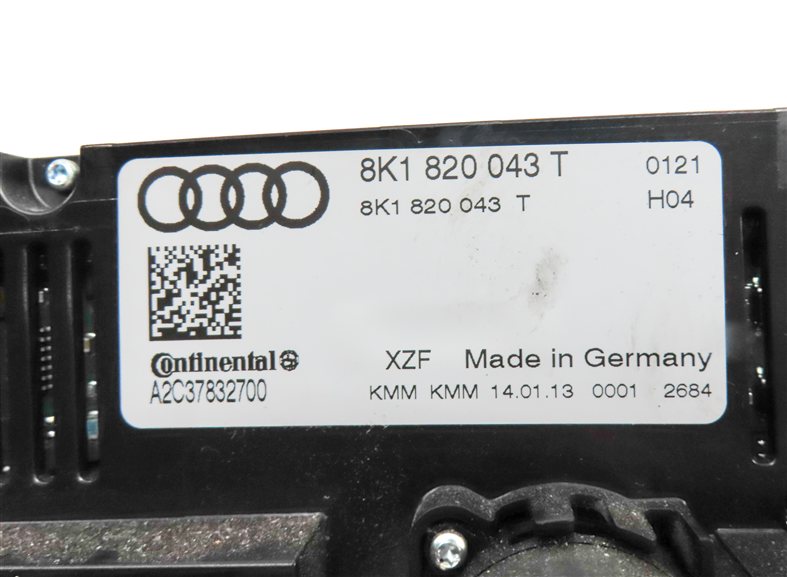 Thumbnail 5: 13-17 AUDI A4 S4 A5 S5 RS5 Q5 SQ5 (B8 8K 8T 8R) HEATER A/C TEMPERATURE CONTROL