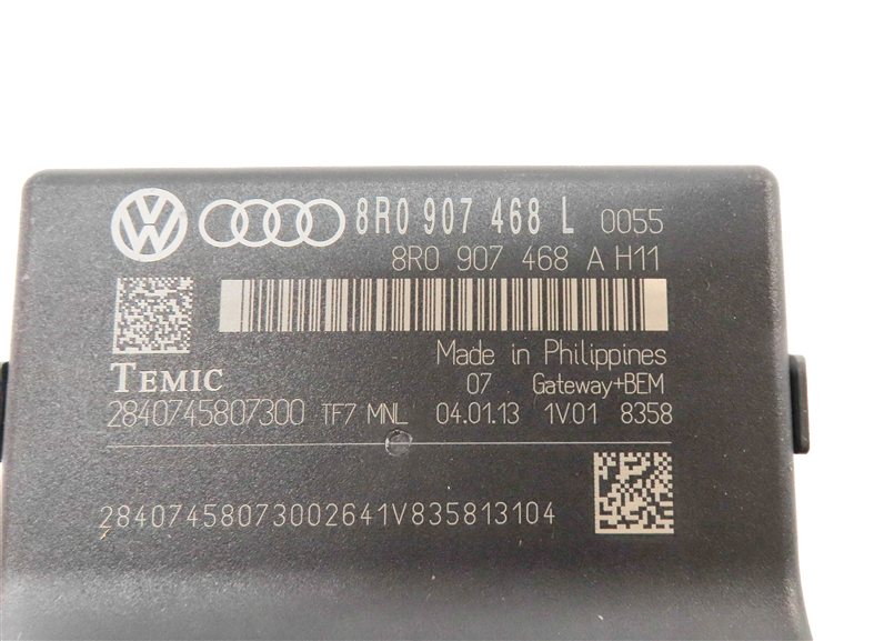 Thumbnail 14: 13 AUDI Q5 (B8 8R) 2.0L (CPMA) SPEEDOMETER ECM BCM IMMOBILIZER MODULE KEY SET/9