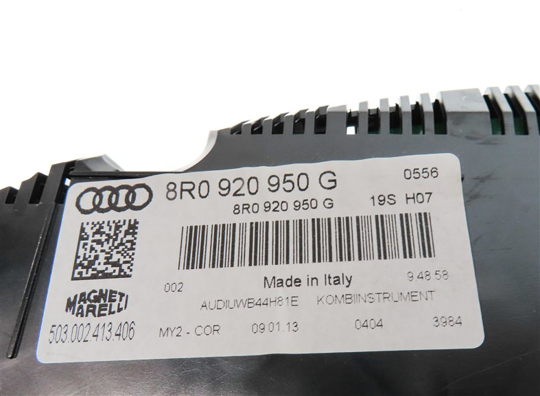 Thumbnail 22: 13 AUDI Q5 (B8 8R) 2.0L (CPMA) SPEEDOMETER ECM BCM IMMOBILIZER MODULE KEY SET/9
