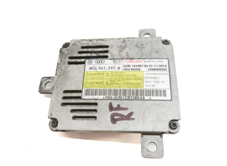 Thumbnail 8: 13-17 AUDI Q5 SQ5 B8 8R RIGHT PASSENGER XENON HID HEADLIGHT LAMP MODULE SET/3