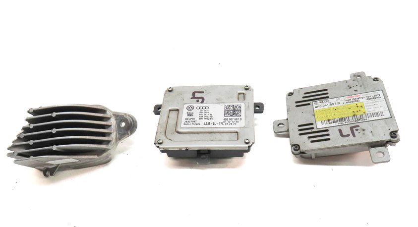 Thumbnail 2: 13-17 AUDI Q5 SQ5 (B8 8R) LEFT DRIVER XENON HID HEADLIGHT LAMP MODULE SET/3