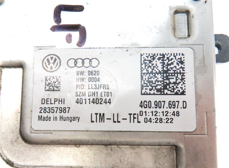 Thumbnail 6: 13-17 AUDI Q5 SQ5 (B8 8R) LEFT DRIVER XENON HID HEADLIGHT LAMP MODULE SET/3