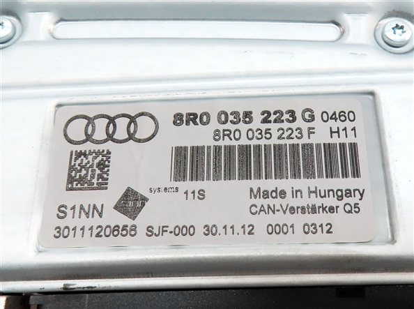 Thumbnail 5: 2011-2017 AUDI A4 Q5 S4 (B8 8K 8R) RADIO STEREO AUDIO AMP AMPLIFIER