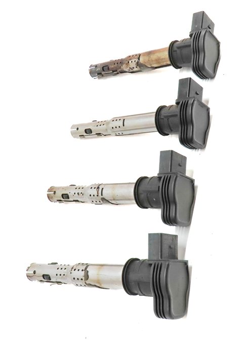 Thumbnail 3: 07-17 AUDI A3 A4 S4 A5 S5 A6 Q3 Q5 R8 TT BEETLE JETTA 2.0L IGNITION COIL SET 4