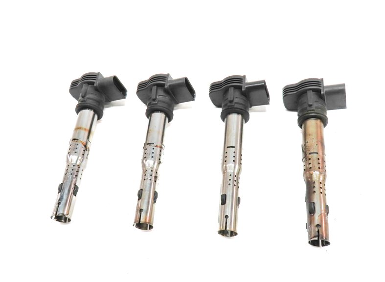 Thumbnail 6: 07-17 AUDI A3 A4 S4 A5 S5 A6 Q3 Q5 R8 TT BEETLE JETTA 2.0L IGNITION COIL SET 4