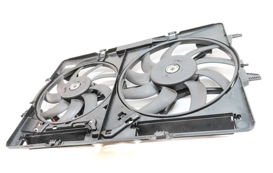 Thumbnail 2: 09-17 AUDI A4 A5 Q5 S4 (B8 8T 8R) 2.0L 3.0L 3.2L RADIATOR COOLING FAN w/ SHROUD