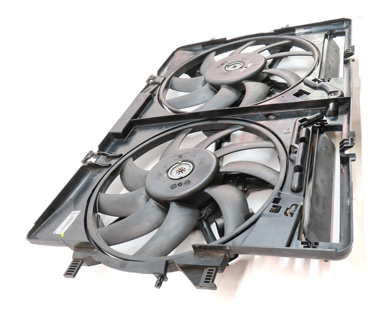 Thumbnail 4: 09-17 AUDI A4 A5 Q5 S4 (B8 8T 8R) 2.0L 3.0L 3.2L RADIATOR COOLING FAN w/ SHROUD