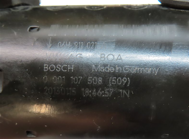 Thumbnail 7: 2009-2017 AUDI A4 A5 A6 Q5 (B8 8K 8T 8R C7) 2.0L TURBO ENGINE STARTER MOTOR